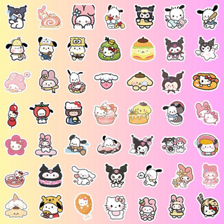 100 Sticker Sanrio Hỗn Hợp Dễ Thương