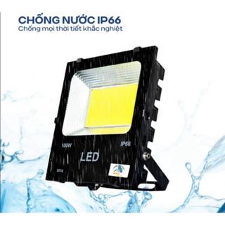 (LOẠI I) Đèn Pha ngoài trời, Đèn Pha COB Công suất 50W - 300W, Điện 220V, Chống nước IP66, BH 3 năm