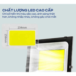 (LOẠI I) Đèn Pha ngoài trời, Đèn Pha COB Công suất 50W - 300W, Điện 220V, Chống nước IP66, BH 3 năm
