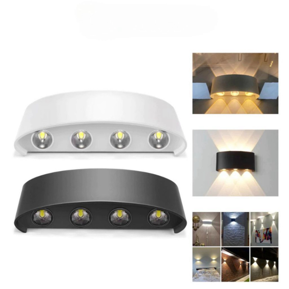 Đèn hắt tường trang trí nhà, chống nước IP65 dùng điện 220V - Đèn hắt tia decor trang trí cầu thang