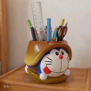 Ống Đựng Bút Doraemon Đa Năng | Hộp Đựng Bút Để Bàn Hoạt Hình Dễ Thương Trang Trí Góc Học Tập