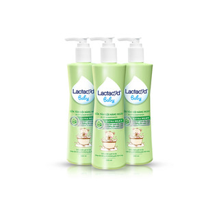 [KOL LIVESTREAM] Bộ 3 chai Sữa Tắm Gội Trẻ Em Lactacyd Milky Bảo Vệ, Nuôi Dưỡng Da và Tóc Bé 500ml/chai