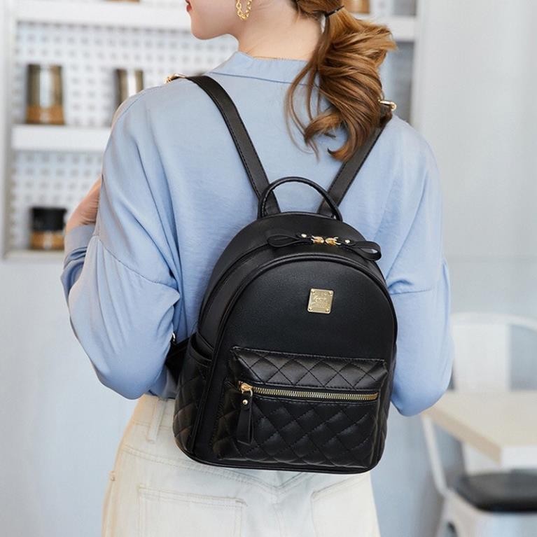 Balo nữ HÀNG CAM KẾT Y HÌNH balo mini phong cách Hàn Quốc