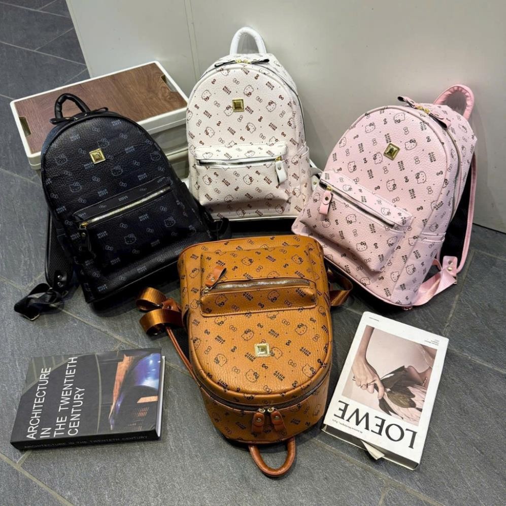 Balo đi học balo nữ hello kitty KT36*40cm vừa A4 vừa laptop 14,5ink hàng đẹp dày dặn