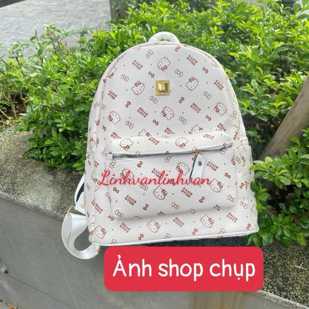 Balo đi học balo nữ hello kitty KT36*40cm vừa A4 vừa laptop 14,5ink hàng đẹp dày dặn