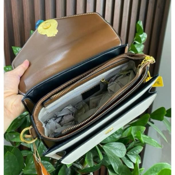 Túi xách nữ túi đeo chéo KT23cm hàng Quảng Châu xuất Âu khóa bánh xe