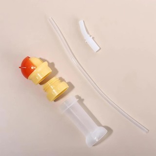 Đầu Ống Hút Gắn Chai Nước Cho Bé, Silicone Mềm, Chống Sặc, Dùng Cho Chai Phổ Thông, Tiện Lợi