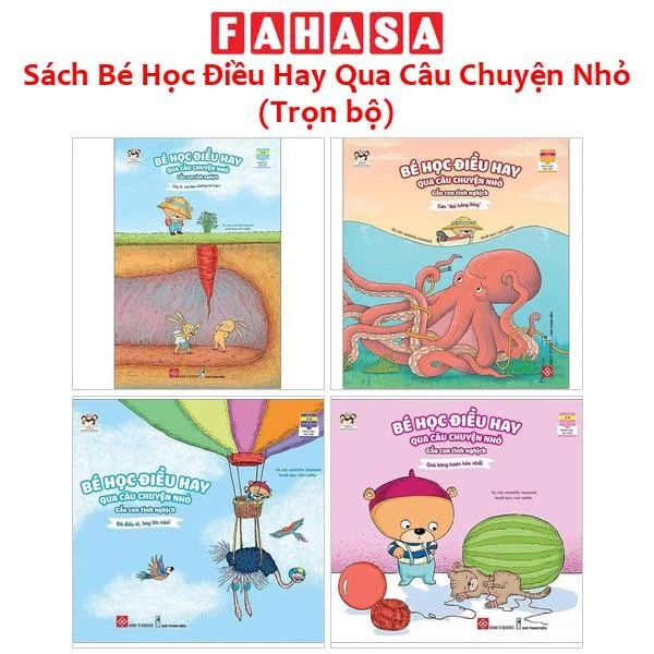 Sách - Sách Bé Học Điều Hay Qua Câu Chuyện Nhỏ (Trọn bộ)