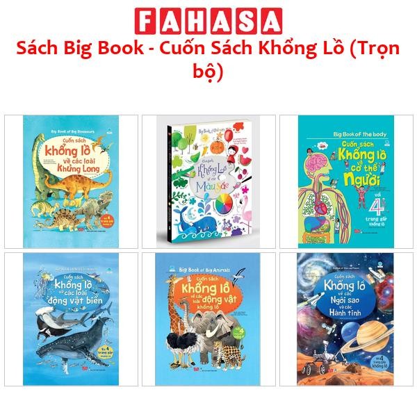 Sách Big Book - Cuốn Sách Khổng Lồ (Trọn bộ) | Shopee Việt Nam
