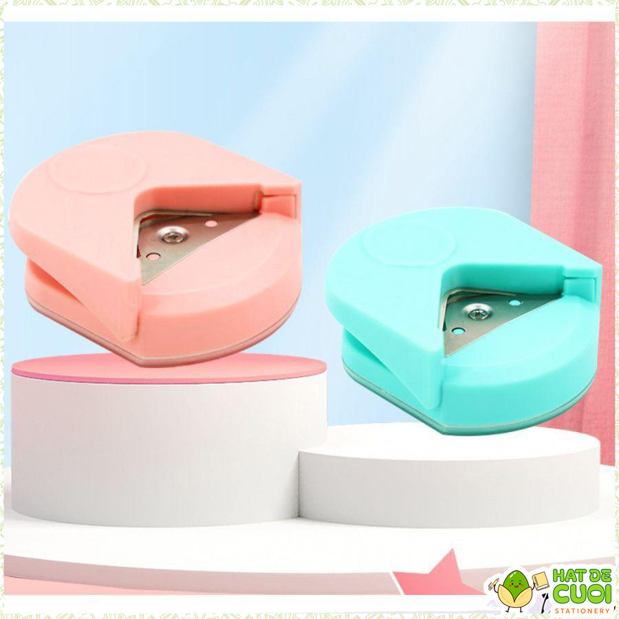 Dụng cụ bấm tròn viền giấy K98 tiện lợi, cắt tròn giấy, dụng cụ cắt góc bo tròn giấy | BigBuy360 - bigbuy360.vn