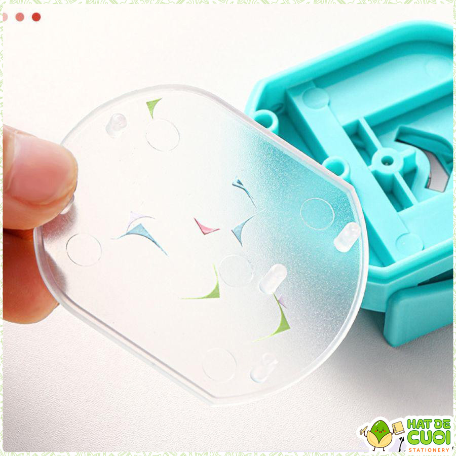 Dụng cụ bấm tròn viền giấy K98 tiện lợi, cắt tròn giấy, dụng cụ cắt góc bo tròn giấy | BigBuy360 - bigbuy360.vn