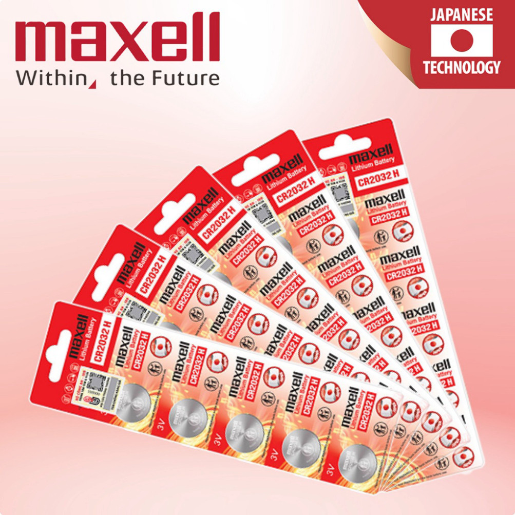 Pin Maxell CR2032(H) 3V Lithium - Hàng Chính Hãng Nhật Bản | Shopee ...