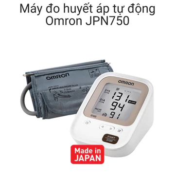 Máy Đo Huyết Áp Tự Động JPN750 Sản xuất tại Nhật Bản.Bảo hành 5 năm .