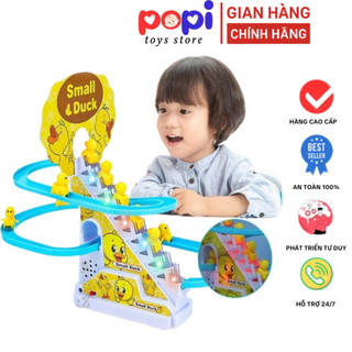 Cầu Trượt Vịt Vàng Cùng Đèn Nháy Rực Rỡ, Đồ Chơi Phát Nhạc Sôi Động Cho Bé Yêu Tại Shop POPITOYS