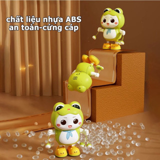 ```Đồ Chơi Ếch Xanh Pin Phát Nhạc – Có Đèn, Nhảy Múa Vui Nhộn, Giúp Bé Yêu Thoải Mái Vui Chơi Hàng Ngày```