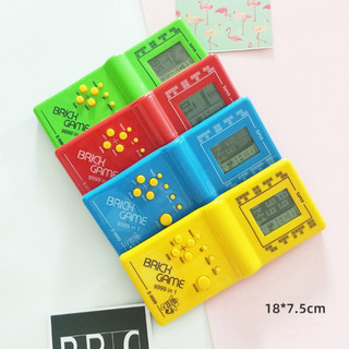 Máy Chơi Game Cầm Tay Brick Game Có Pin – Đồ Chơi Xếp Hình Điện Tử Thú Vị Dành Cho Trẻ Em - POPITOYS