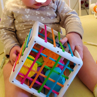 ```Hộp Đồ Chơi Thả Hình Khối Dành Cho Trẻ 1-3 Tuổi – Phát Triển Trí Tuệ, Giáo Dục Montessori Chất Lượng - POPITOYS```