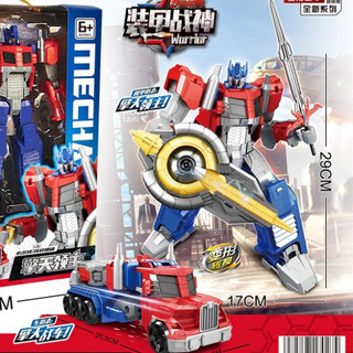Robot Chơi Biến Hình Optimus 2in1 - Đồ Chơi Lắp Ráp Transformers Xe Thông Minh Dành Cho Trẻ Em - POPITOYS