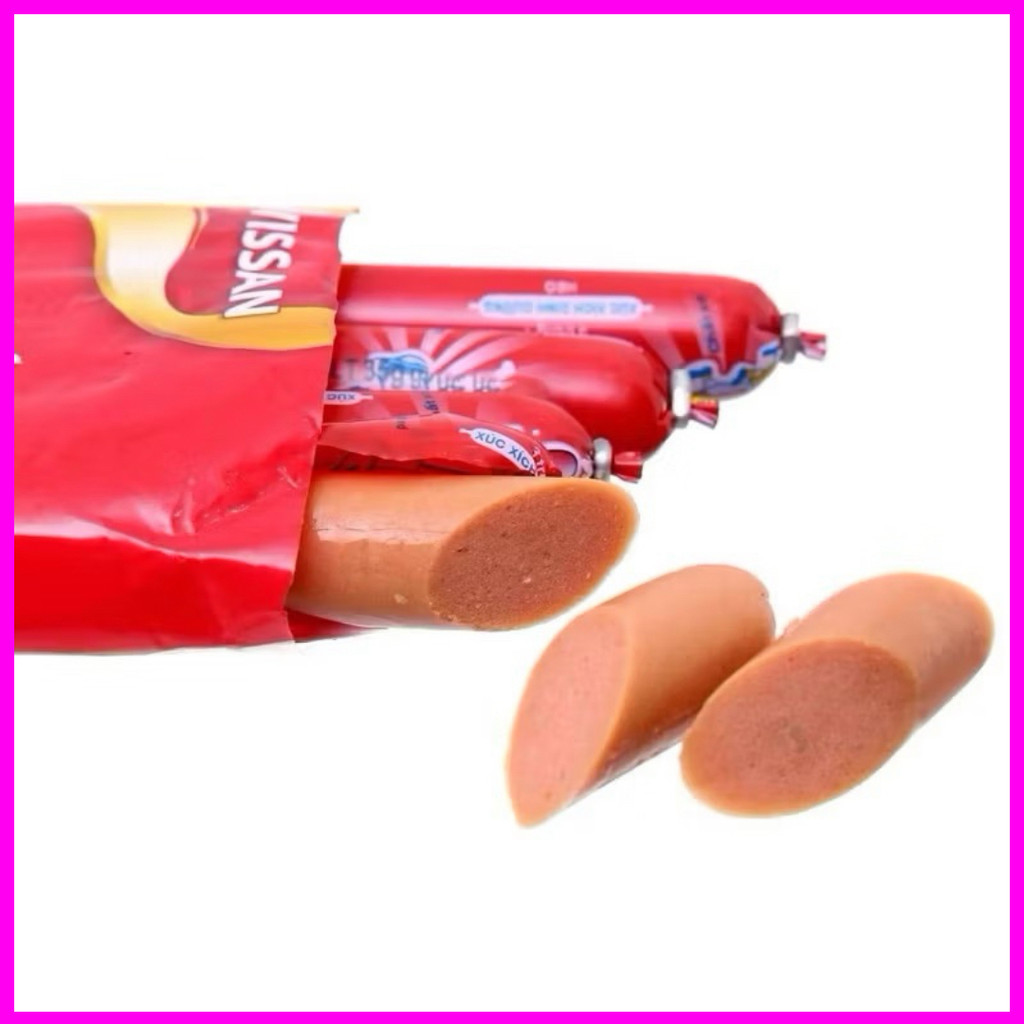 [Combo 5 gói] Xúc Xích Dinh Dưỡng Vissan Vị Bò Gói 175g – 5 Cây – Date Mới Nhất