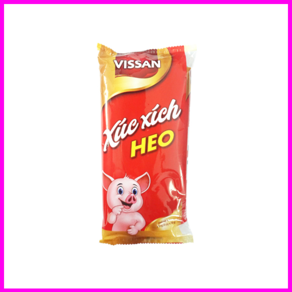 [Combo 3 gói] Xúc Xích Tiệt Trùng Vissan – 4 Cây 70g, 280g gói  – Ăn Liền Ngon