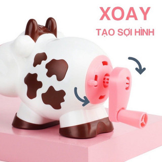 Đồ Chơi Đất Nặn Tạo Hình Khuôn Bò Sữa Ngộ Nghĩnh – Phát Triển Sáng Tạo Cho Bé từ POPITOYS
