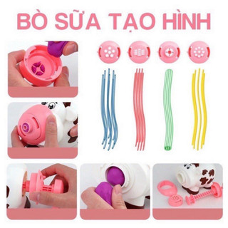 Đất Nặn An Toàn Cho Trẻ Em - Bộ Đồ Chơi Tạo Hình Bò Sữa Ngộ Nghĩnh Giúp Bé Khám Phá - POPITOYS