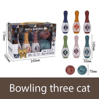 ```Bộ Đồ Chơi Bowling Mini Trong Nhà Dành Cho Trẻ Em – Tăng Cường Vận Động An Toàn Tại Nhà - Thương Hiệu POPITOYS```