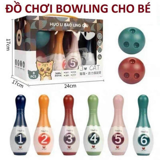 ```Bộ Đồ Chơi Bowling Mini Trong Nhà Dành Cho Trẻ Em – Tăng Cường Vận Động An Toàn Tại Nhà - Thương Hiệu POPITOYS```