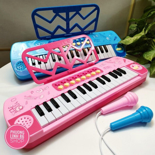 ```Đàn Piano Trẻ Em Kèm Mic - Đồ Chơi Âm Nhạc Thú Vị Cho Bé - Thương Hiệu POPITOYS```