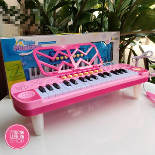 ```Đàn Piano Trẻ Em Kèm Mic - Đồ Chơi Âm Nhạc Thú Vị Cho Bé - Thương Hiệu POPITOYS```