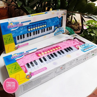 ```Đàn Piano Trẻ Em Kèm Mic - Đồ Chơi Âm Nhạc Thú Vị Cho Bé - Thương Hiệu POPITOYS```