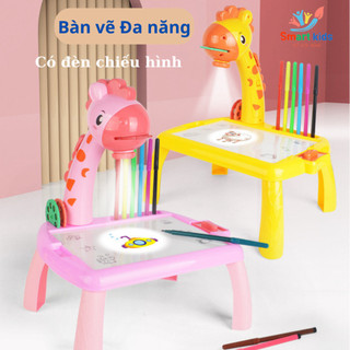 Bàn Vẽ Thông Minh Hình Hươu Cao Cổ - Bảng Vẽ Đèn Chiếu và Máy Chiếu Hình Học Tập Cho Trẻ Em - POPITOYS