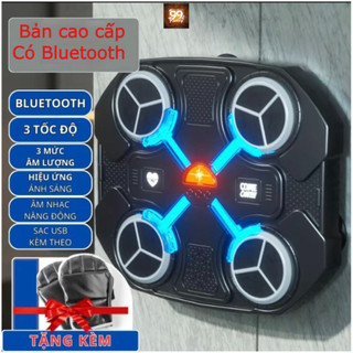 Máy Tập Boxing Theo Nhạc Gắn Tường Dành Cho Trẻ Em - Tập Luyện Tại Nhà, Kết Nối Bluetooth Thú Vị - POPITOYS