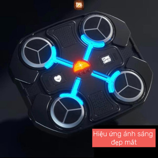 Máy Tập Boxing Theo Nhạc Gắn Tường Dành Cho Trẻ Em - Tập Luyện Tại Nhà, Kết Nối Bluetooth Thú Vị - POPITOYS
