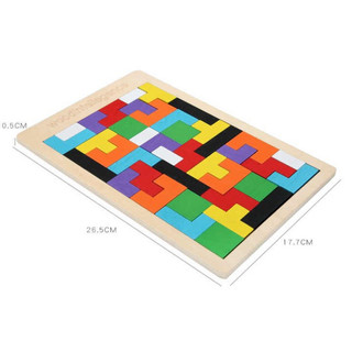 ```Xếp Hình Tetris Đại Gạch Gỗ Russia, Đồ Chơi Thông Minh Phát Triển Tư Duy Cho Trẻ Từ 3 Tuổi```
