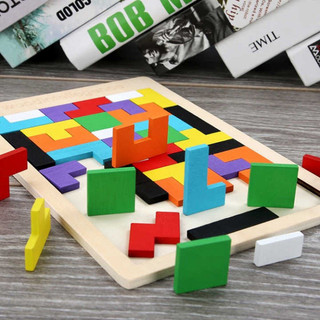 ```Xếp Hình Tetris Đại Gạch Gỗ Russia, Đồ Chơi Thông Minh Phát Triển Tư Duy Cho Trẻ Từ 3 Tuổi```
