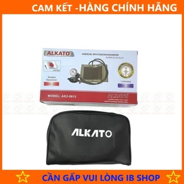 Đồng hồ đo huyết áp ALKATO AK20812, Máy đo huyết áp bắp tay,chất lượng đảm bảo, dễ sử dụng - Chính Hãng . - TBYT