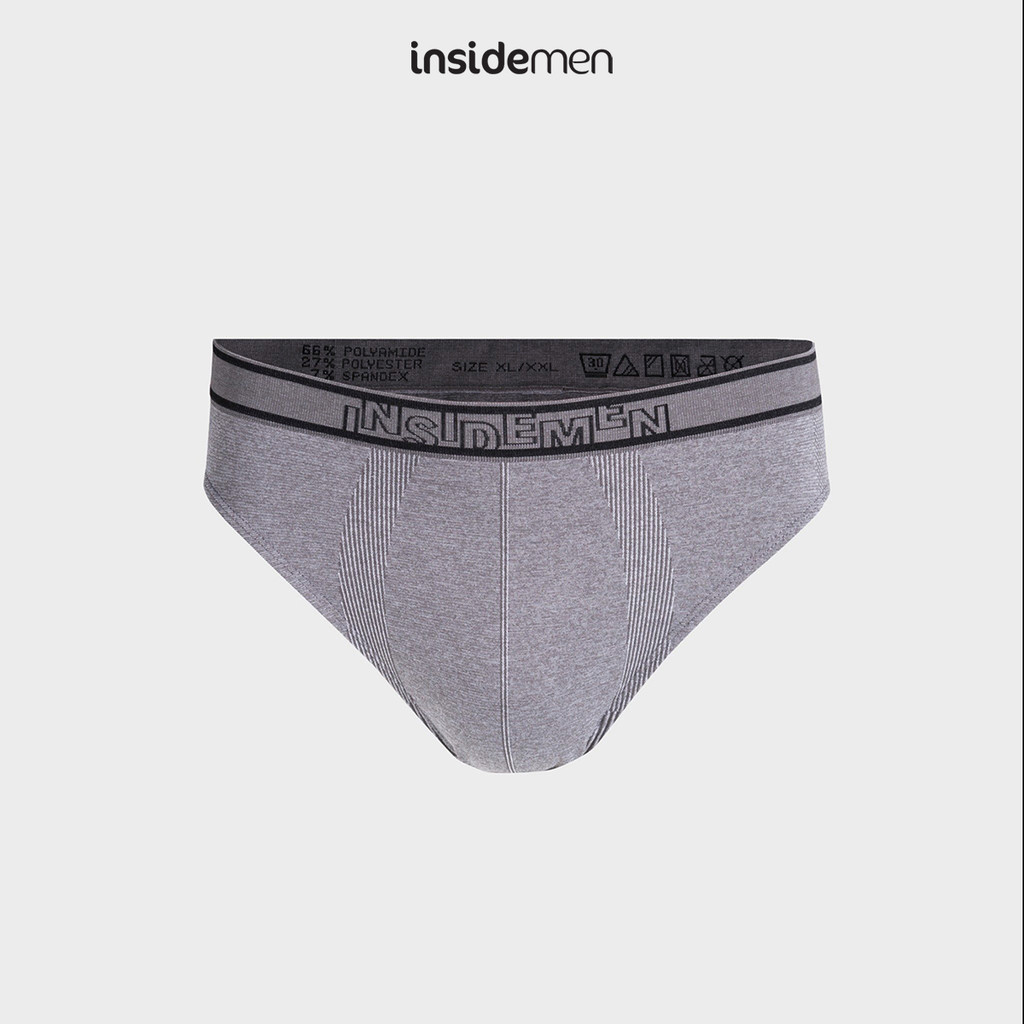 Quần Lót Briefs Nam Insidemen basic cạp chun co giãn thoáng mát IBF065