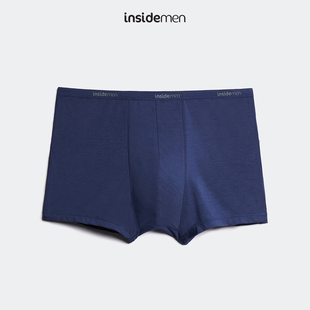 Quần lót boxer nam cao cấp INSIDEMEN cạp chun co giãn tiện lợi kháng khuẩn IBX006