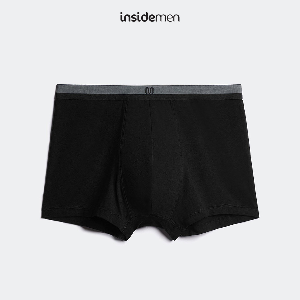Quần Boxer nam INSIDEMEN chất liệu Bamboo kháng khuẩn tự nhiên thun lạnh cao cấp IBX004