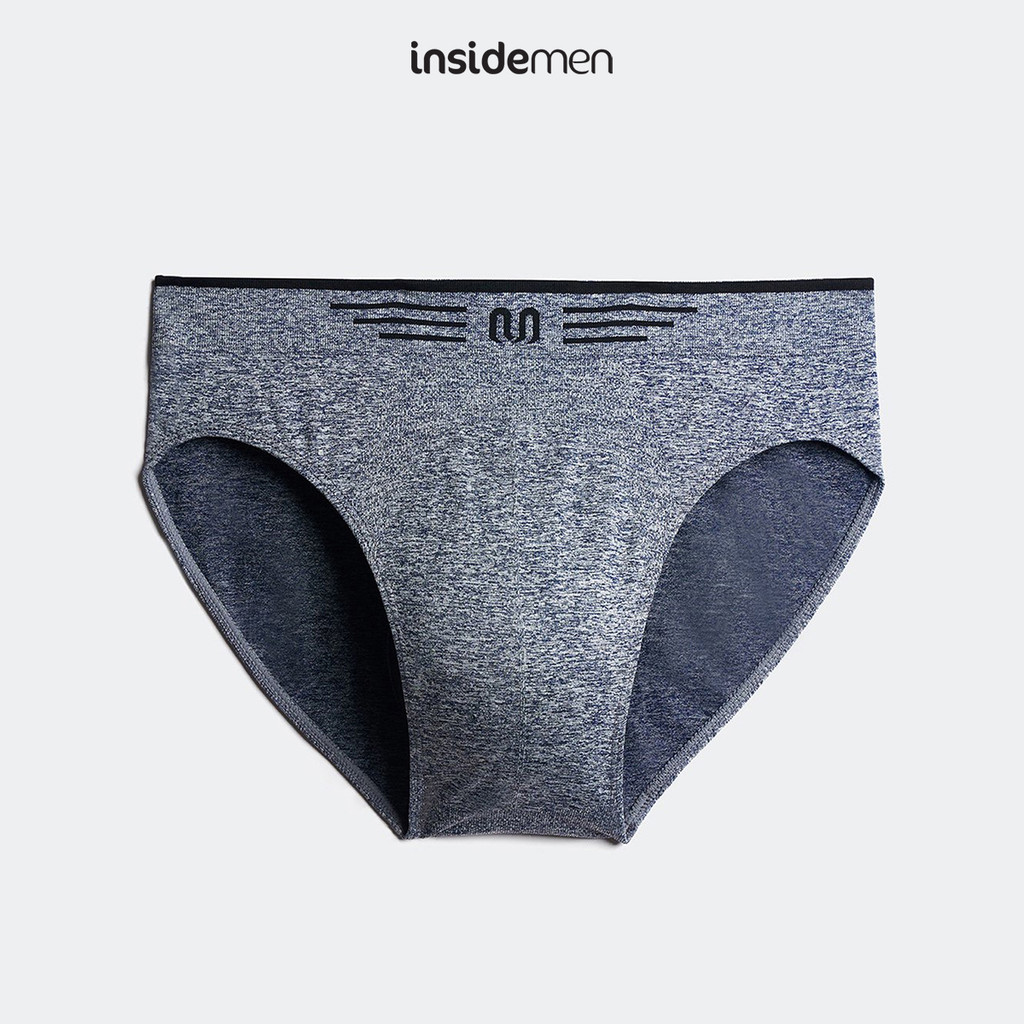Quần lót nam tam giác INSIDEMEN Brief không đường may mềm mịn thoáng khí IBF001