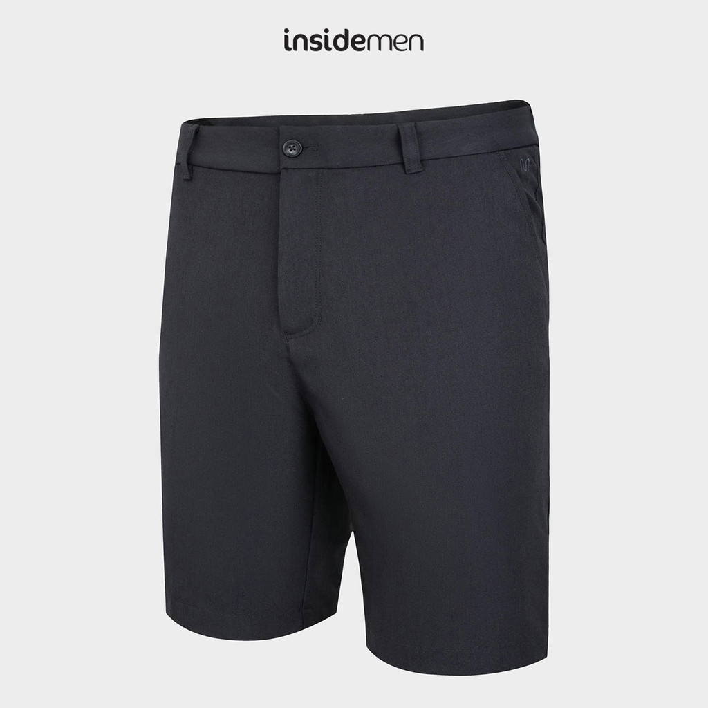 Quần short nam INSIDEMEN tây âu Regular Fit dáng ôm Hàn Quốc trẻ trung ISO028S3