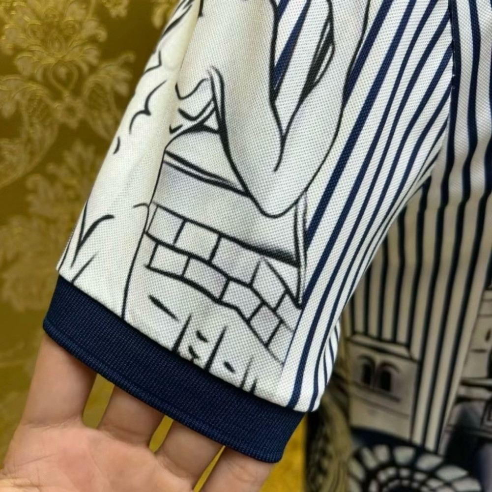 Áo Polo Nam họa tiết 3D in độc đáo, chất liệu cotton gai thoáng mát, phong cách menswear cổ điển.