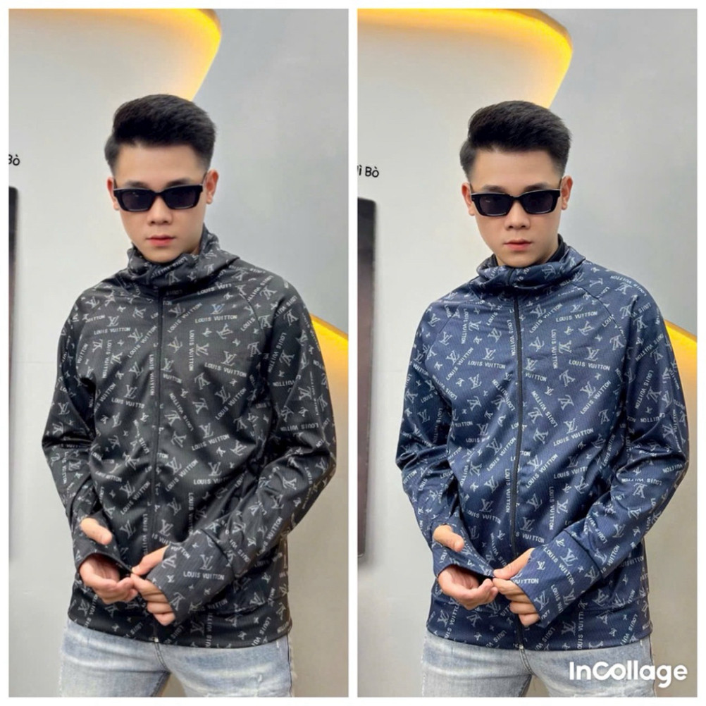 Áo chống nắng dành cho nam, chất liệu mì bò với họa tiết độc đáo và thời trang.