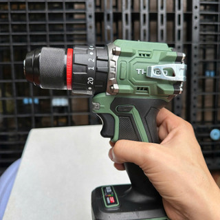 Thân Máy Khoan Pin 3 Chức Năng THPRO Xanh 10ly Động Cơ Không Chổi Than Sử Dụng Chân Pin Phổ Thông
