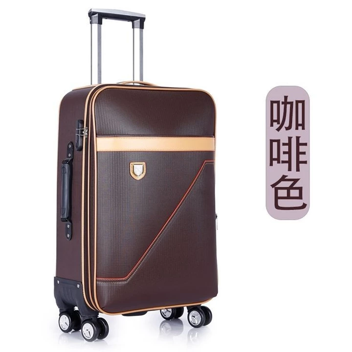 Vali Trolley Cao Cấp với Bánh Xe Đa Năng, Vali Nam, Vali Da Mềm, Vali Du Lịch, Vali Cầm Tay, Vali Mật Khẩu Dung Lượng Lớ – 3