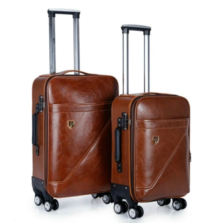 Vali Trolley Cao Cấp với Bánh Xe Đa Năng, Vali Nam, Vali Da Mềm, Vali Du Lịch, Vali Cầm Tay, Vali Mật Khẩu Dung Lượng Lớ – 5