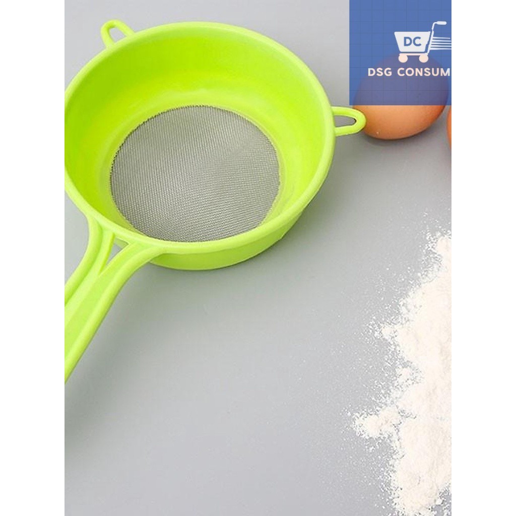 Rây lọc lưới inox, khung nhựa size 25cm - Rây lọc cua, rây lọc cặn làm ...