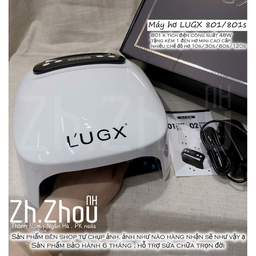 MÁY HƠ TÍCH ĐIỆN LUGX 801s CHÍNH HÃNG, thế hệ mới , máy hơ lugx cao cấp, bảo hành 6 tháng