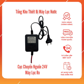 Cục Chuyển Nguồn bơm 24v Máy Lọc Nước - Adaptor Máy Phun Sương - Cục nguồn 24V thay cho mọi loại máy lọc RO Hàng Chính H